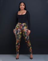 SADE LUX CAMO SKINNY JEANS