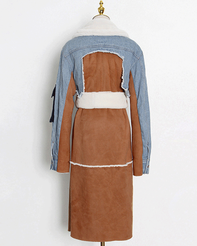 Amina Denim Coat