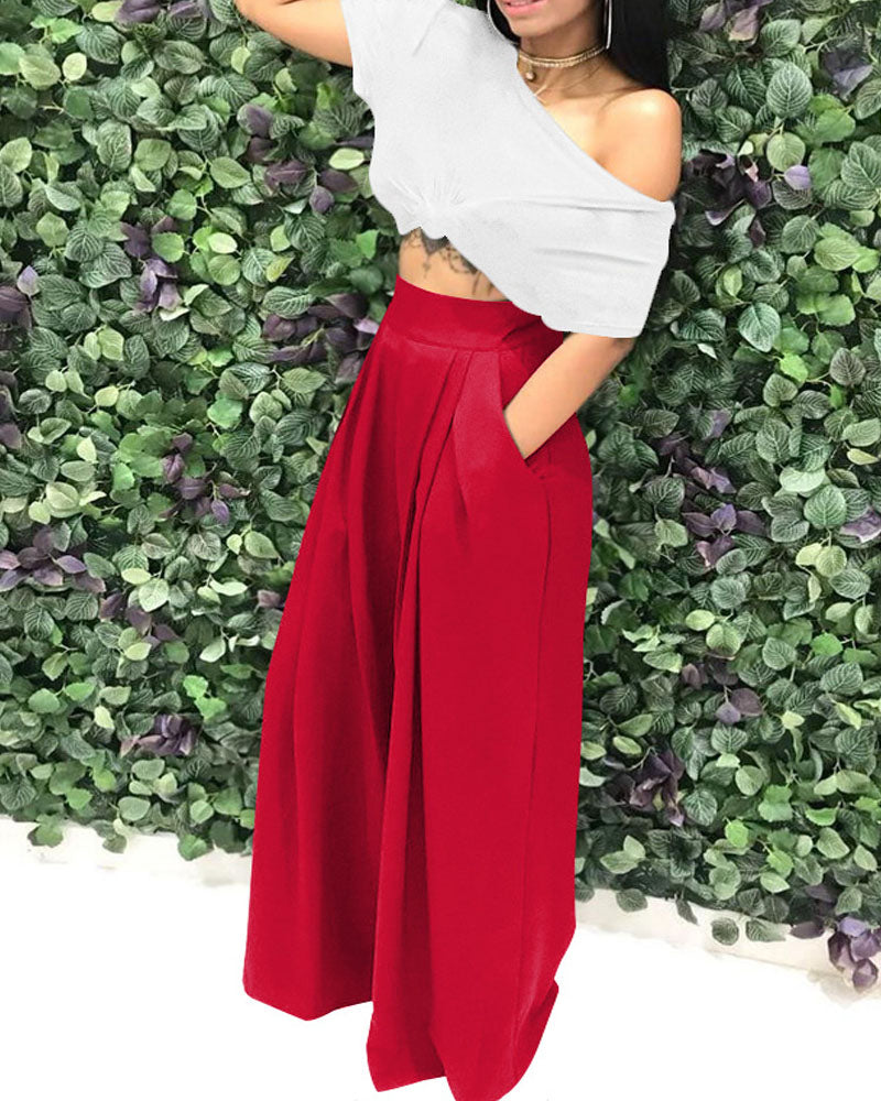 Make It Bold Wide Leg Pants