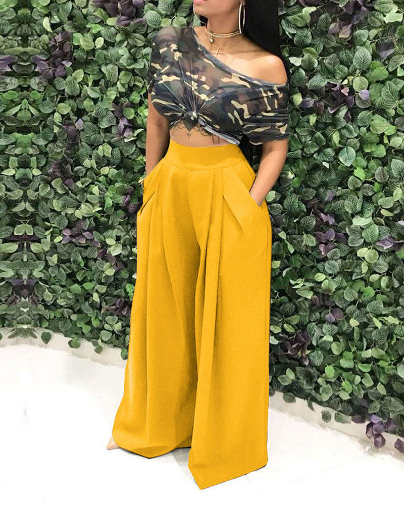 Make It Bold Wide Leg Pants