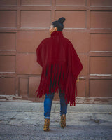 Batwing Sleeve Poncho